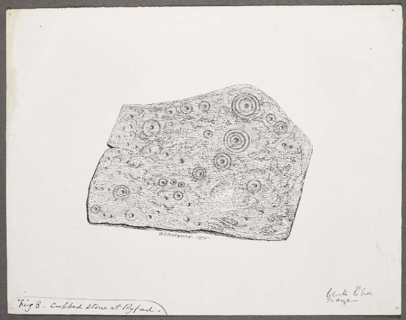 Fig 8. Cupped stone at Ryfad