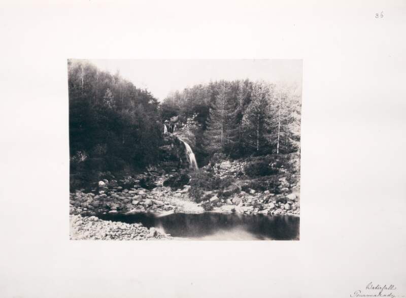[Waterfall, Tourmakady Lodge, Co.Mayo]