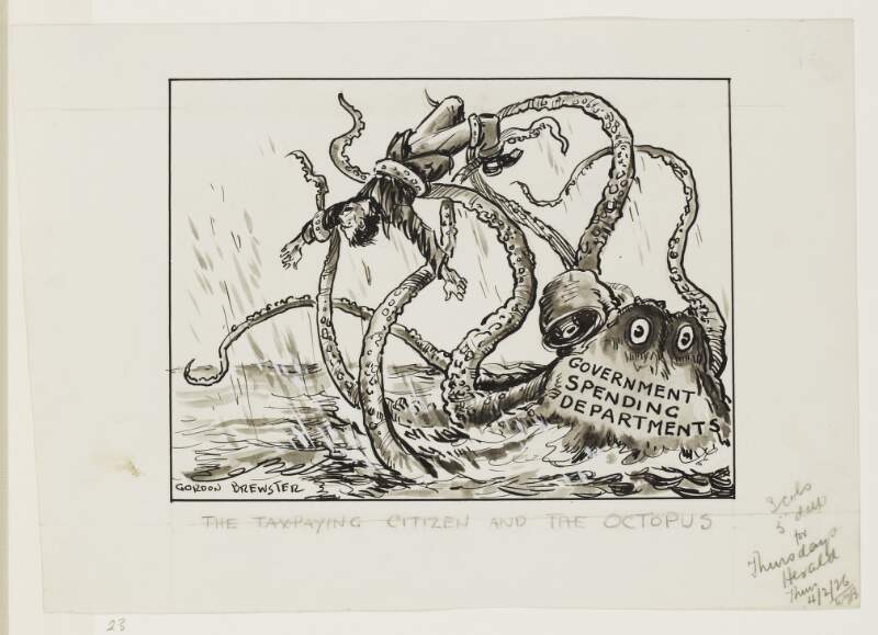 The taxpaying citizen and the octopus