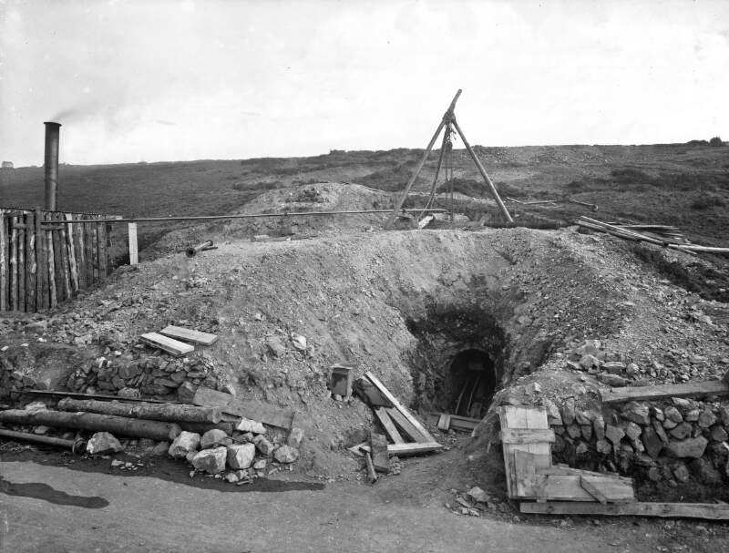 [Bunmahon mines, mouth of tunnel]