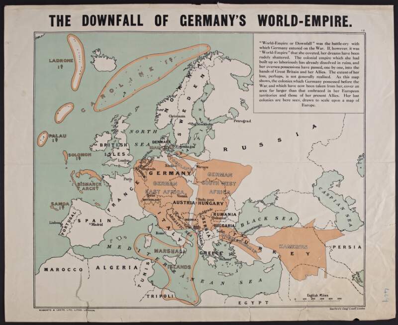 The downfall of Germany's world-empire.