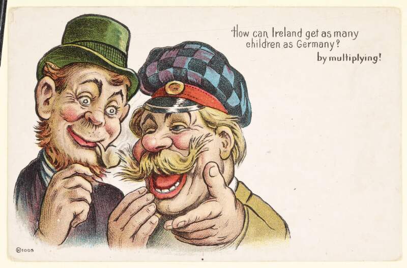 How can Ireland get as many children as Germany? by multiplying!
