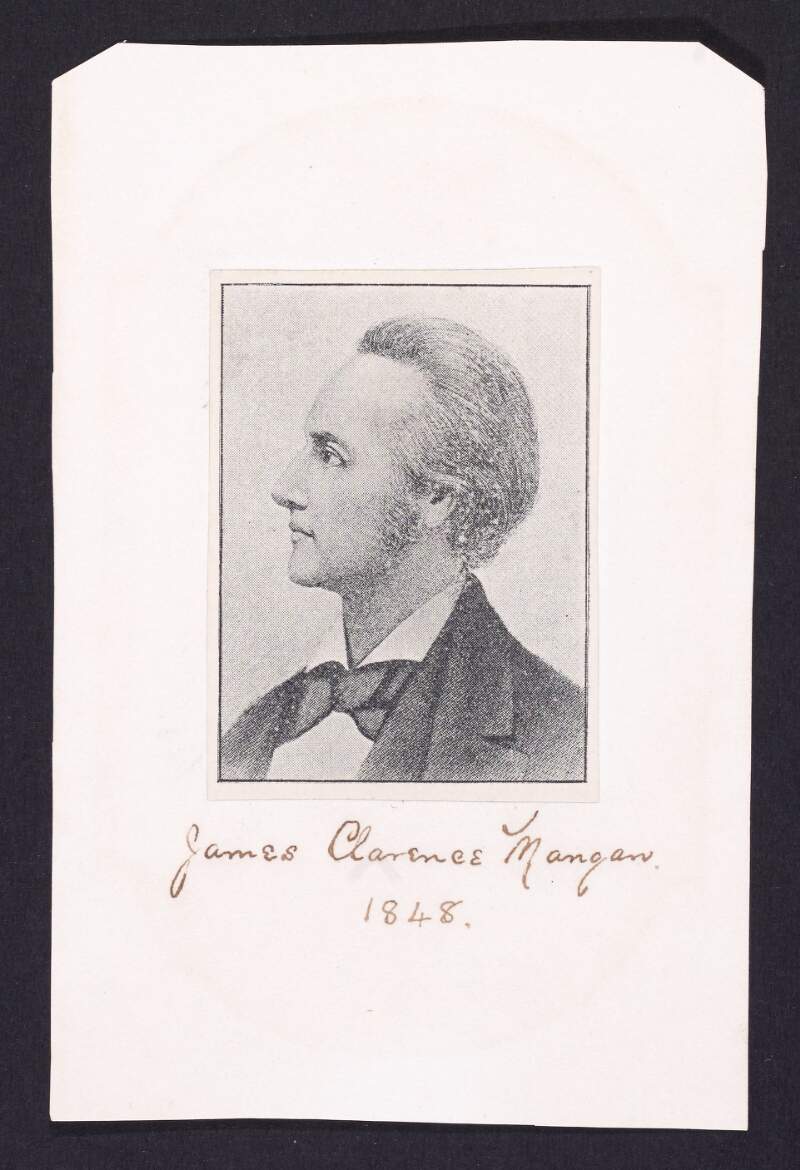 James Clarence Mangan, 1848