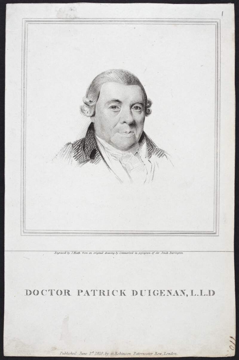 Doctor Patrick Duigenan, L.L.D.