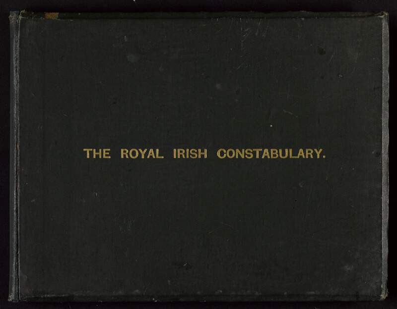 [Royal Irish Constabulary training album]