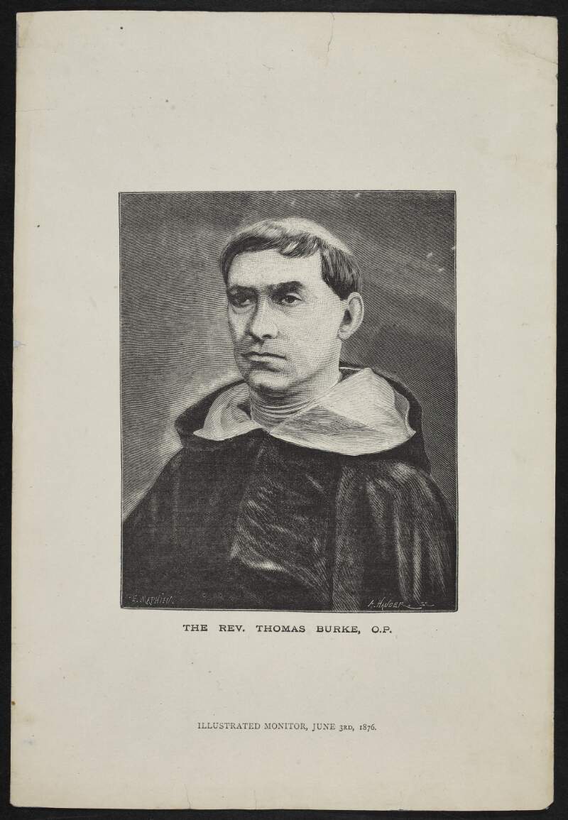 The Rev. Thomas Burke, O.P.