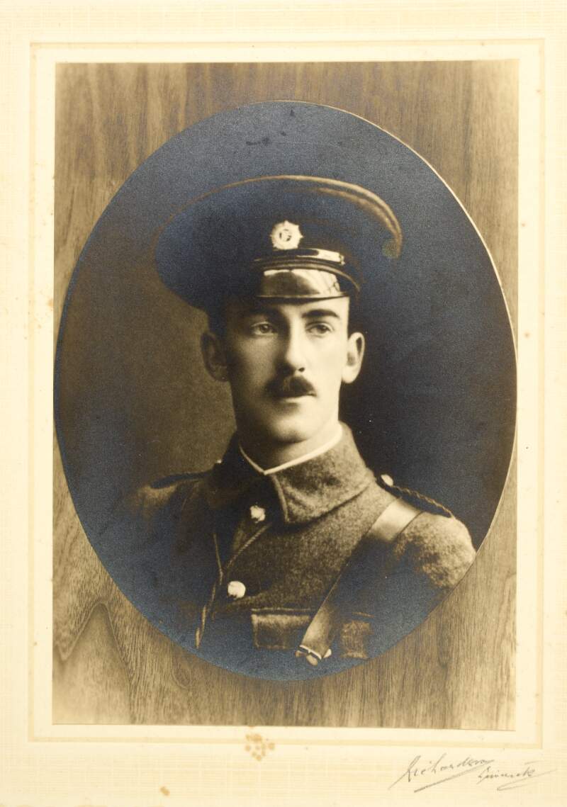 [Portrait of Edward Daly in Volunteer uniform : head and shoulders portrait]