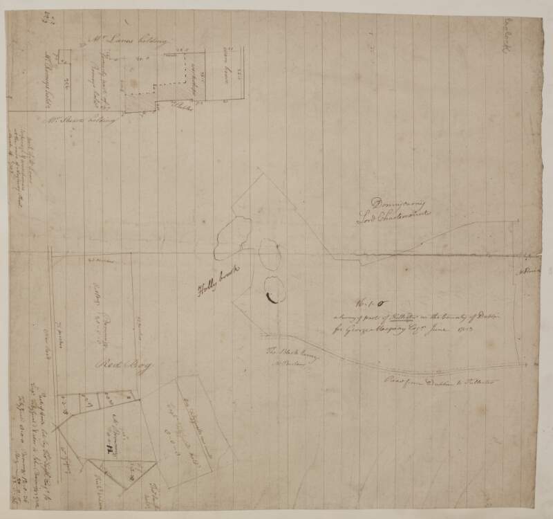 A survey of part of Killester in the County of Dublin for George Macquay Esq.  June 1783