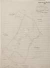 A survey of the lands of Bedlowstown [Bellewstown] in the lower barony of Navan and County of Meath part of the estate of Nathanill Preston.  Surveyed April 1813.  By John Longfield.  Names of tenants and acreage of holdings shown.