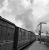 Train passing the signal, Edmondstown, Co. Roscommon.