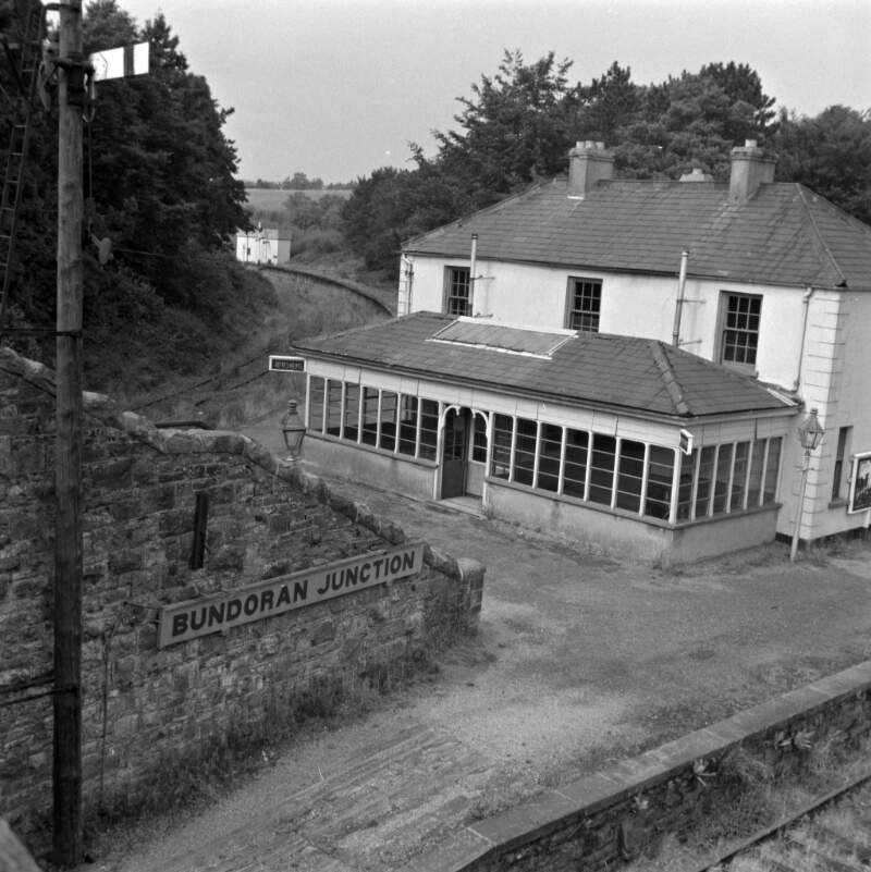 Station & refreshments area, Bundoran Junction, Co. Tyrone.