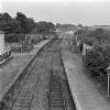 Station, platform & footbridge, Bundoran Junction, Co. Tyrone.