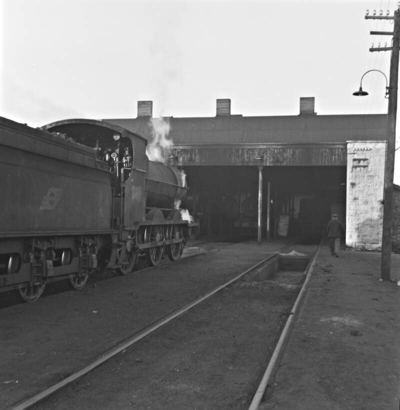263 train at sheds, Thurles, Co. Tipperary.