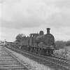 Ballast train departing, Kilfree Junction, Co. Sligo.