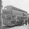 Bus, No. 8 to Nelson's Pillar, new bus, O'Connell Street, Dublin City, Co. Dublin.