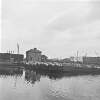 Barges in dock, Ringsend, Co. Dublin.