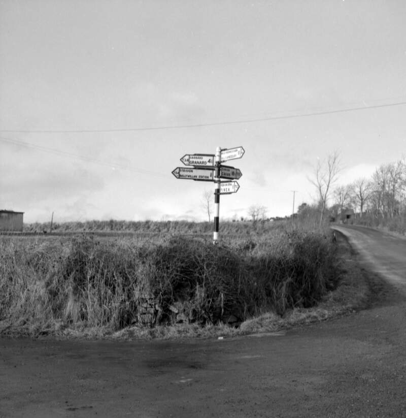 Signpost, Ballywillan, Co. Longford.