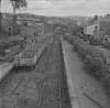 Empty carriages on tracks, Drimoleague, Co. Cork.