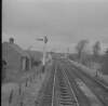 Viewed from engine, 46 mile signal box, Co. Westmeath.