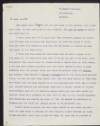 II.ii.6. Typescript copy letter from Padraic Pearse to Joseph Plunkett written from St. Enda's College, Rathfarnham,