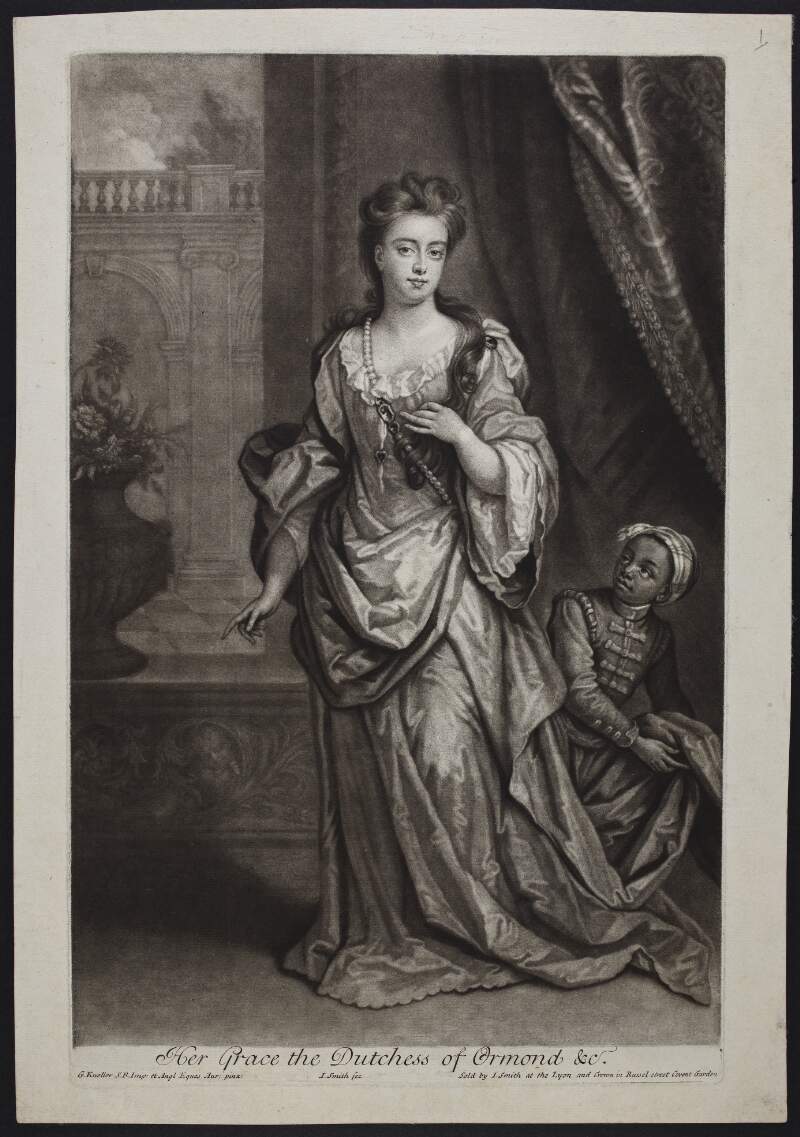 Her Grace the Dutchess [Duchess] of Ormond &c.