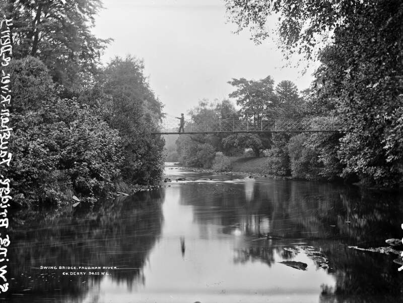 Faughan River: Swing Bridge, Claudy, Co. Derry