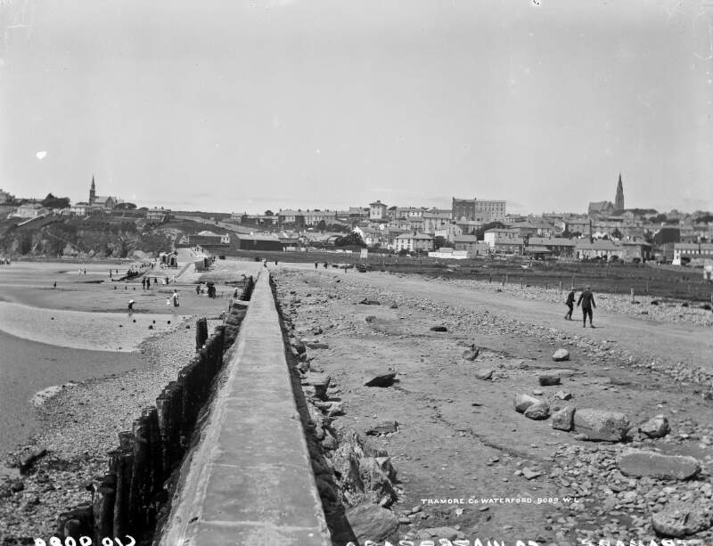 General View and Strand, Tramore, Co. Waterford
