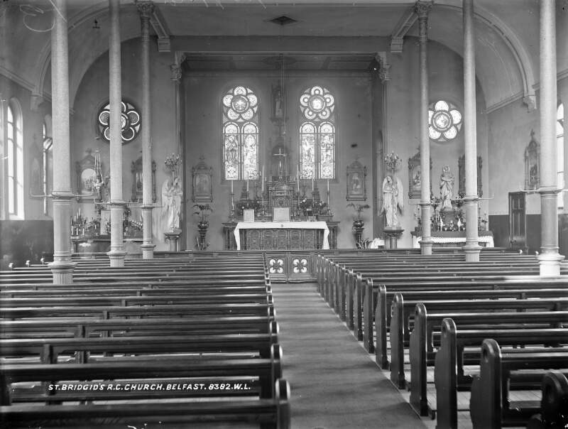 St. Brigid's Roman Catholic Church, Interior, Belfast, Co. Antrim
