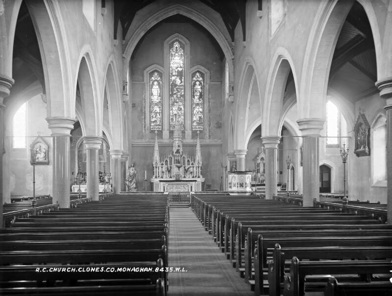 Roman Catholic Church, interior, Clones, Co. Monaghan