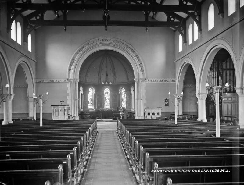 Sandford Church, interior, Sandford, Dublin