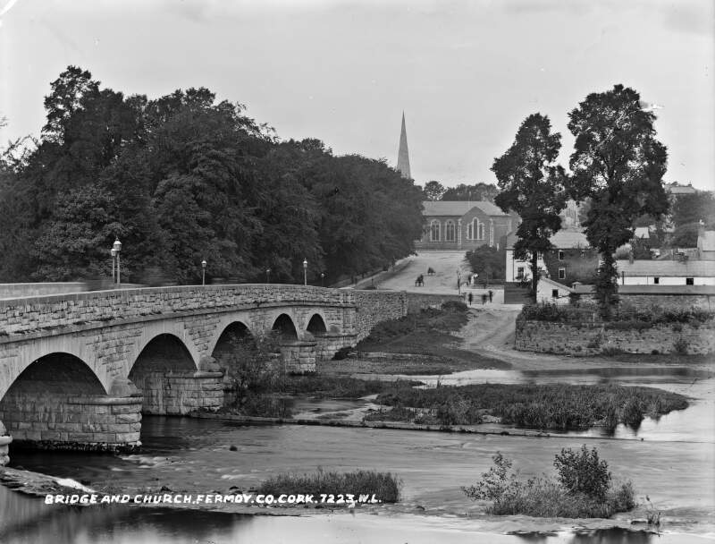 Bridge and Church, Fermoy, Co. Cork