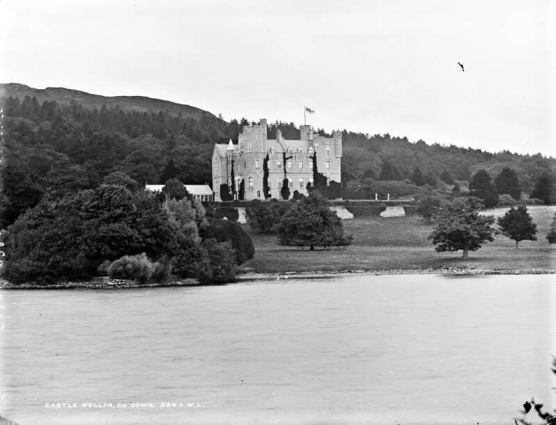 View of the Castle, Castlewellan, Co. Down