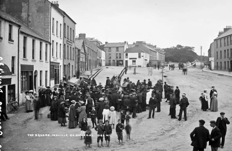 Square, Moville, Co. Donegal