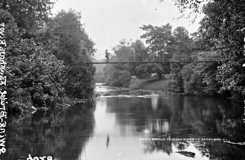Swing Bridge, Faughan River, Co. Derry