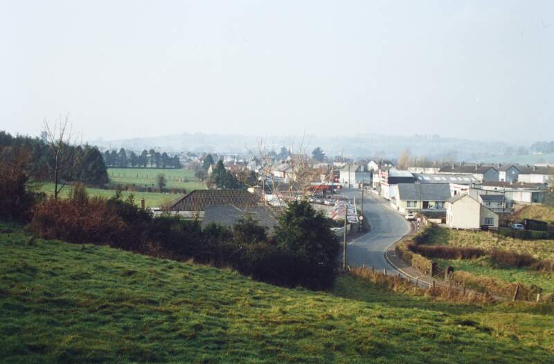 Entrance to Macroom from the Cork side of the town.
