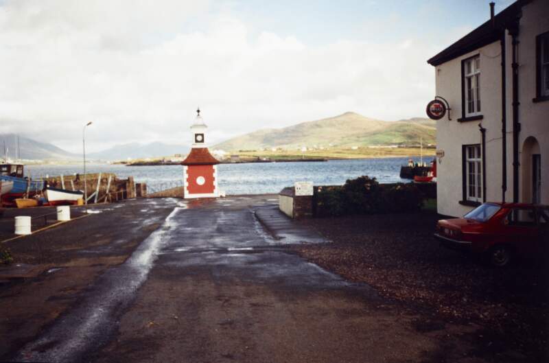 Clock Tower & Harbour, Valencia, Co Kerry