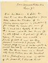 Letter : from James Joyce, 7 rue Edmond Valentin, Paris to F.R.D'O. Monro,