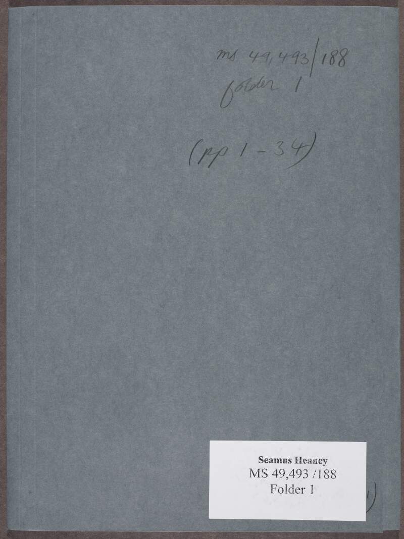 II.iv.6. Annotated typescript draft of 'The Redress of Poetry',