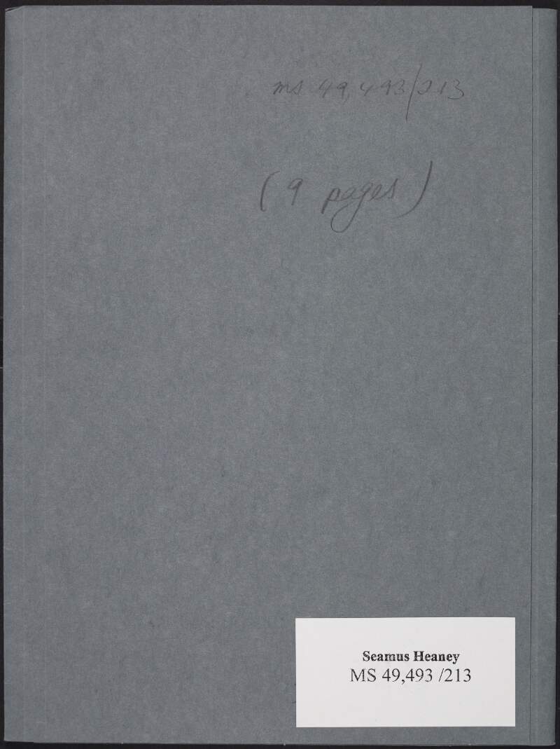 III.iv.1 Photocopy of the text of 'Zápisník zmizelého' ['Diary Of One Who Disappeared'],