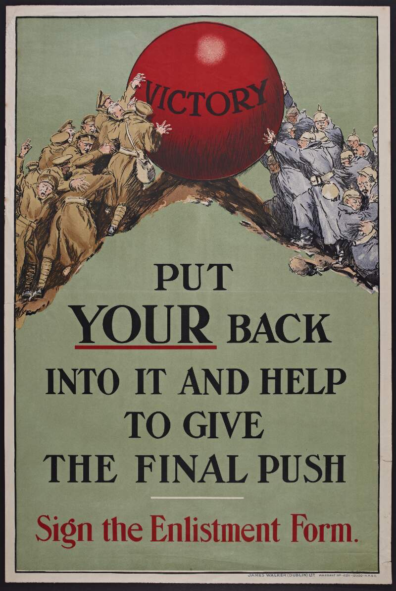 Victory : put your back into it and help to give the final push.