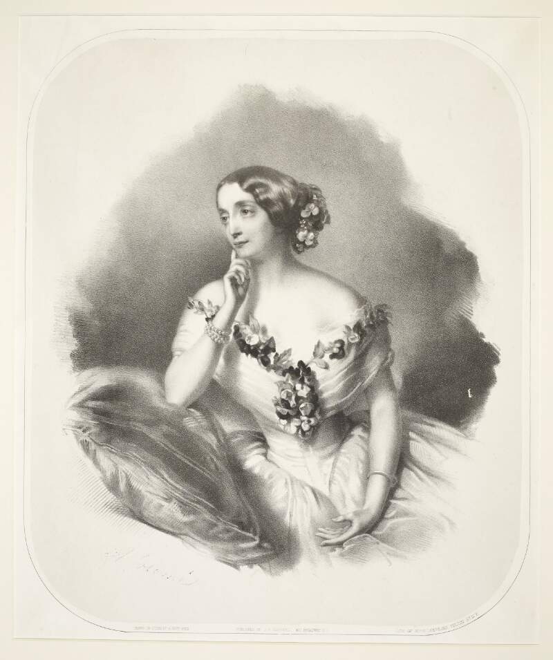Catherine Hayes the Swan of Erin, Prima Donna of La Scala Milan, of the Theatre Apollo Rome and the Royal Italian Opera and Her Majesty's Theatre, London