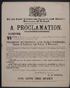By the Lord Lieutenant-General and General Governor of Ireland, a proclamation.../