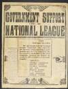 Government Support from the National League : Ennis, September 7th, 1927. We, the members of the National League Committee who voted for the National League Candidate three months ago, are now supporting the Government candidates in the present campaign, because we believe we could not offer a better service to our country. Signed: Thomas Sheridan, Martin Lynch, Thomas Malone, Alf. Guy, Martin Hehir, J.F. McHugh, John Moroney, George O'Brien. /