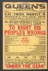 Mr. Wilson Howard's popular co[mpany] including Miss Carlotta Anson in an entire new play, now produced for the first time in Dublin 'To Right His People's Wrongs' /