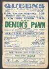 A new Irish comedy opera 'The Demon's Pawn' : in three acts composed by J.E. Taylor written by Louis A. Tierney presented by W.J. Lemass /