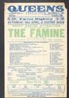 Great Easter attraction the famous Irish drama The Famine : by the late Hubert O'Grady : the entire production under the direction of Mr. Ira Allen /
