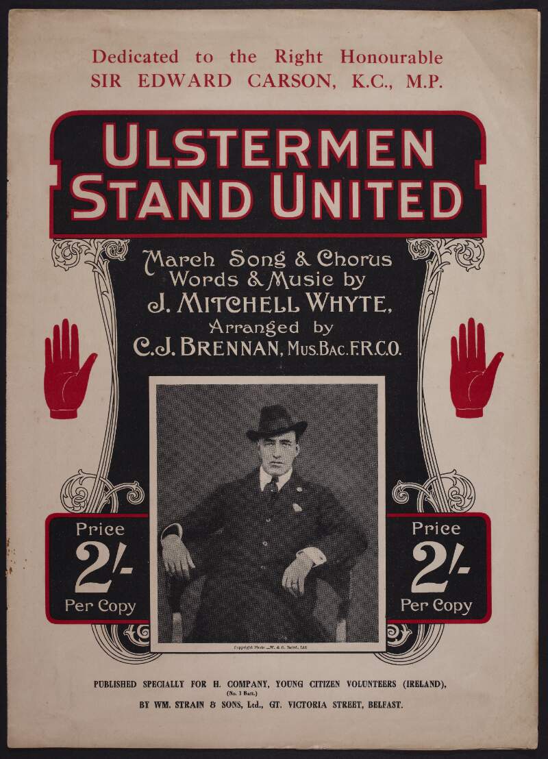 Ulstermen Stand United march song and chorus /