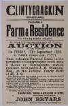 Valuable farm and residence for sale by public auction : Clintycrackin, CoalIsland. 17th September 1926 /