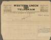Western Union telegram to Patrick McCartan from Seán T. Ó Ceallaigh and George Gavan Duffy thanking the American Federation of Labor for their recognition of the Irish Republic,