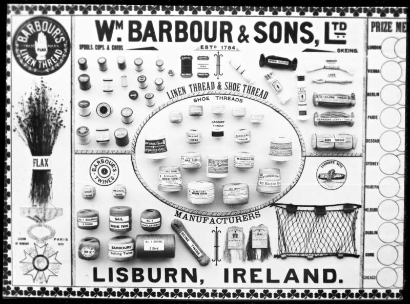Barbours Flax Thread, Lisburn, Ireland.